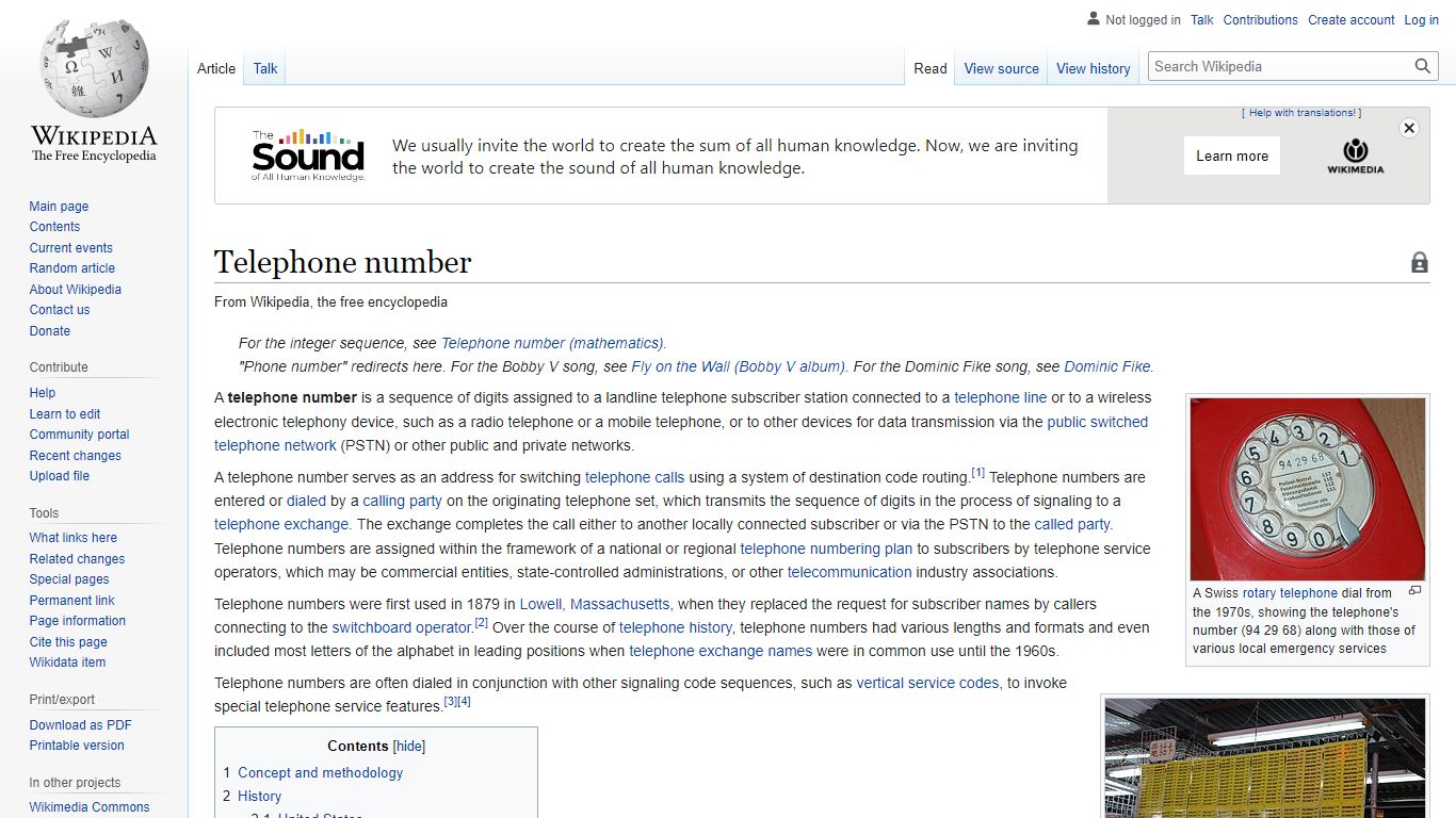 Telephone number - Wikipedia